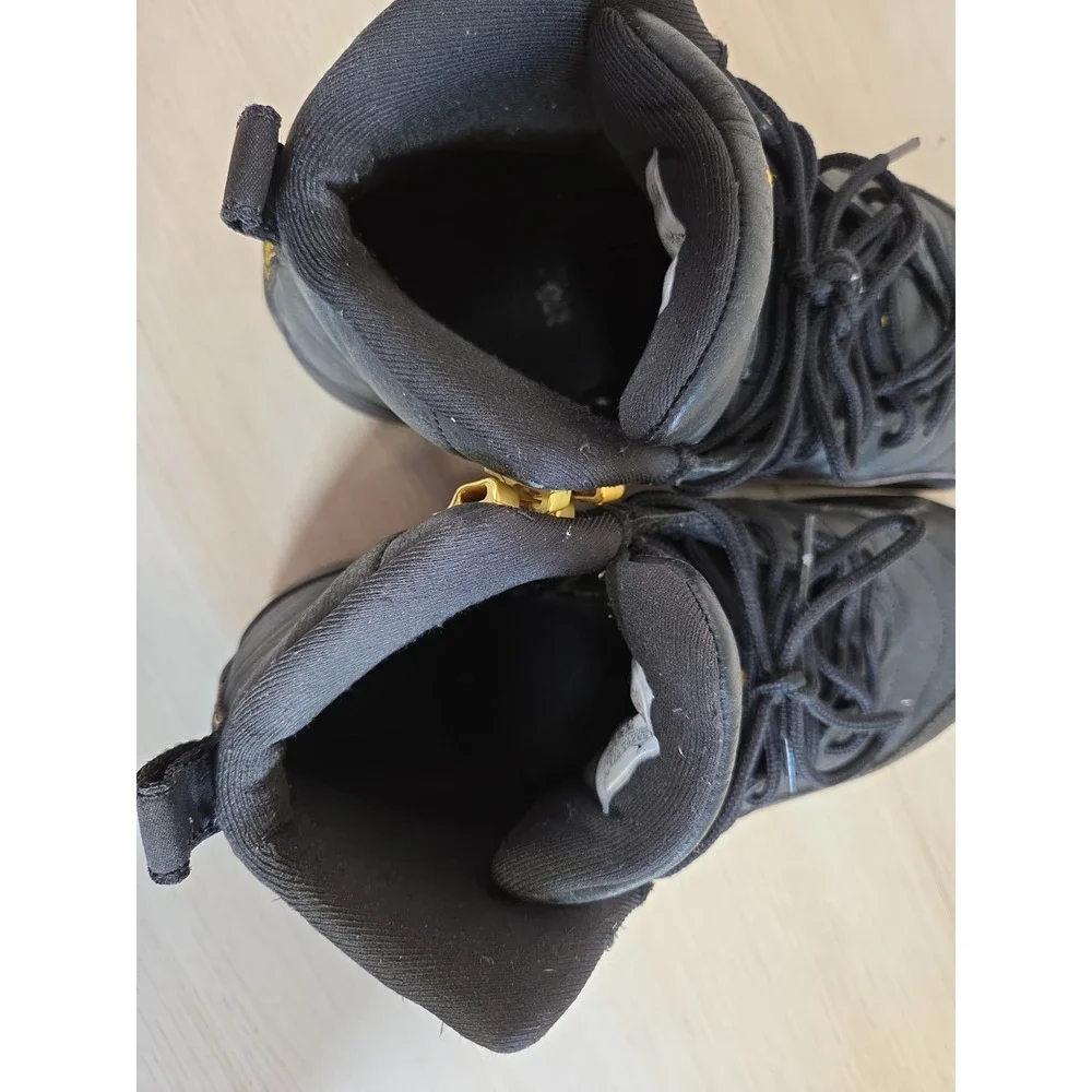Jordan Air Jordan 6.5 Y Retro Black Taxi Black/Gold High Top Sneakers